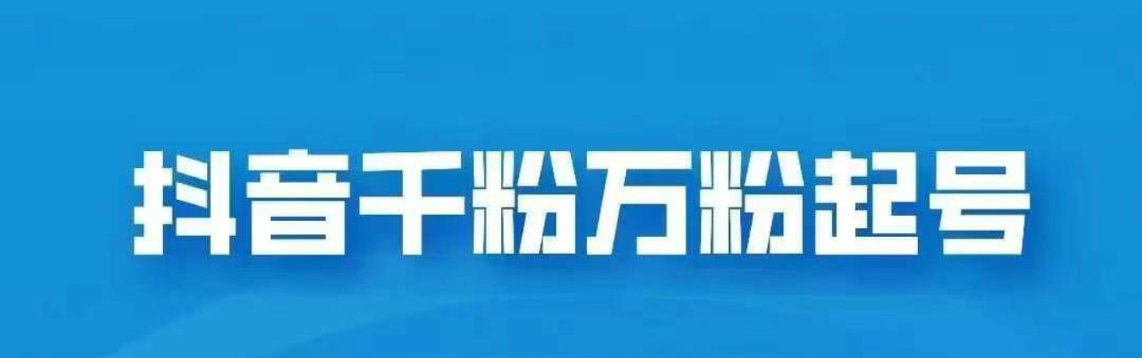 抖音千粉日入1000➕免费分享-资源之家